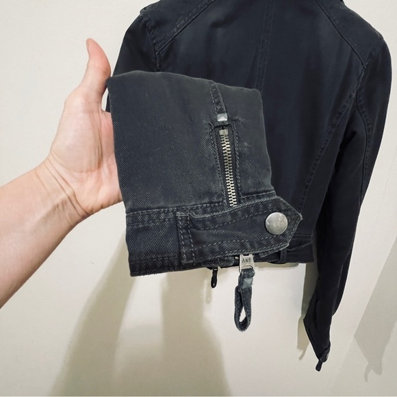 Abercrombie & Fitch Moto Jacket, Size XS - Picture 8 of 16